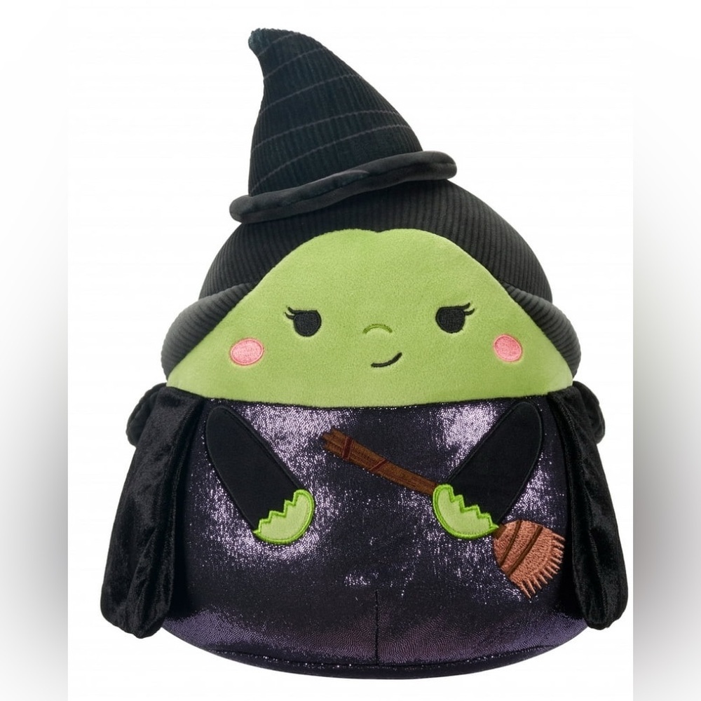 Squishmallows Wicked limited edition 10 inch Elphaba NWT - Picture 2 of 8